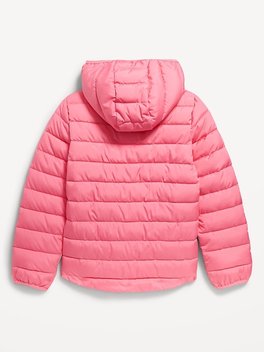 View large product image 2 of 4. Water-Resistant Narrow-Channel Puffer Jacket for Girls