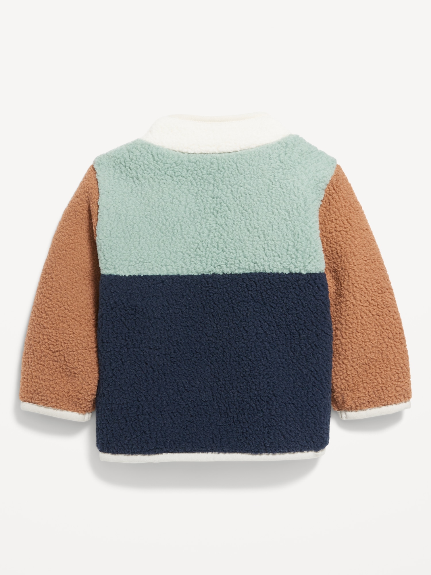 Mock-Neck Sherpa Jacket for Baby