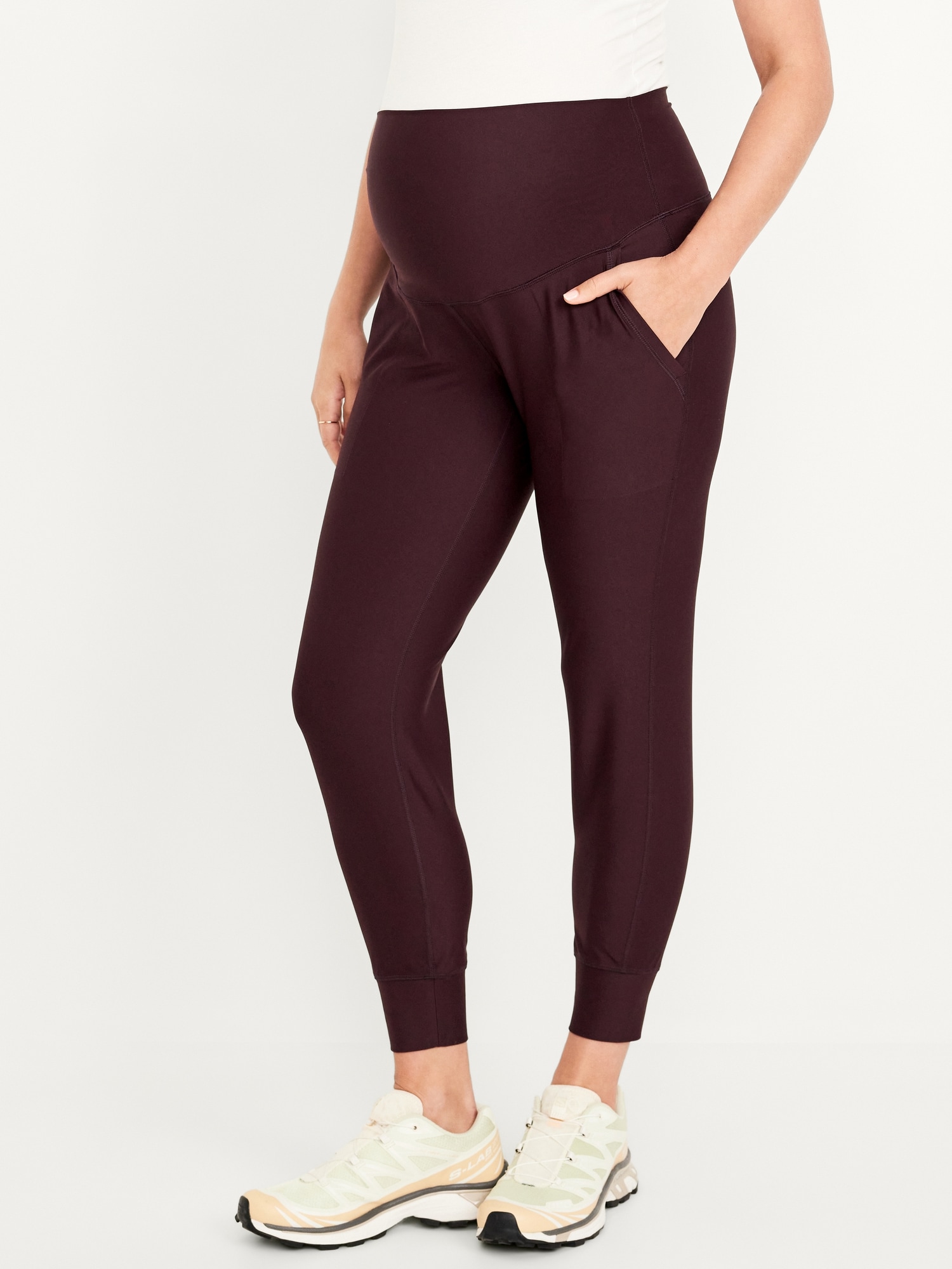 Maternity Full-Panel PowerSoft Jogger