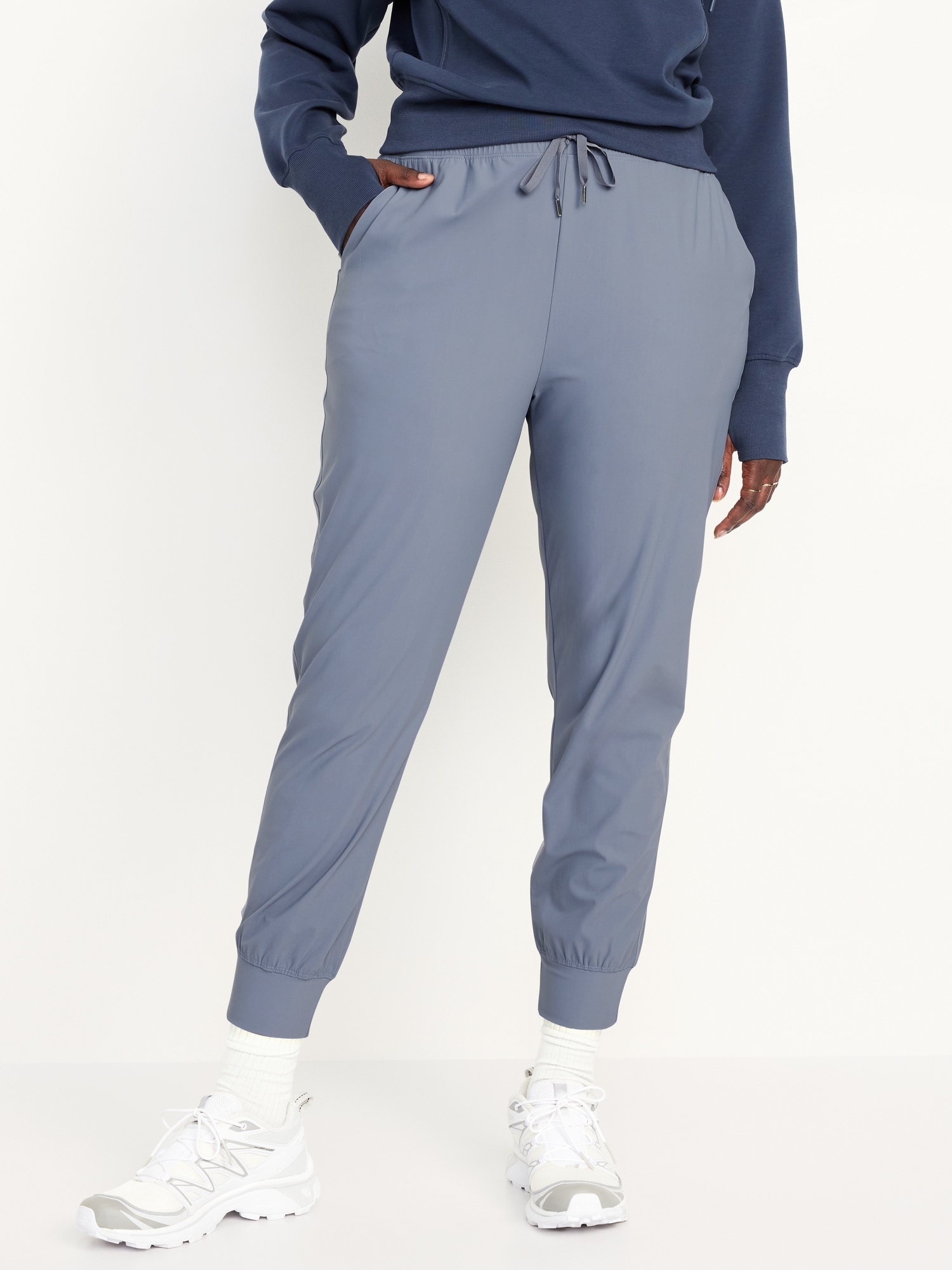 High-Waisted SleekTech Joggers