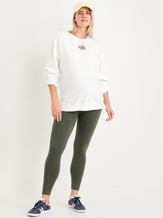 Image number 8 showing, Maternity Full Panel Leggings