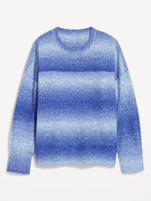 Image number 4 showing, Cozy Crew-Neck Ombré Sweater