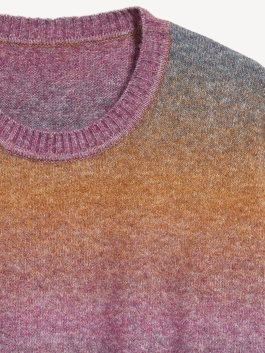 Image number 6 showing, Cozy Crew-Neck Ombré Sweater