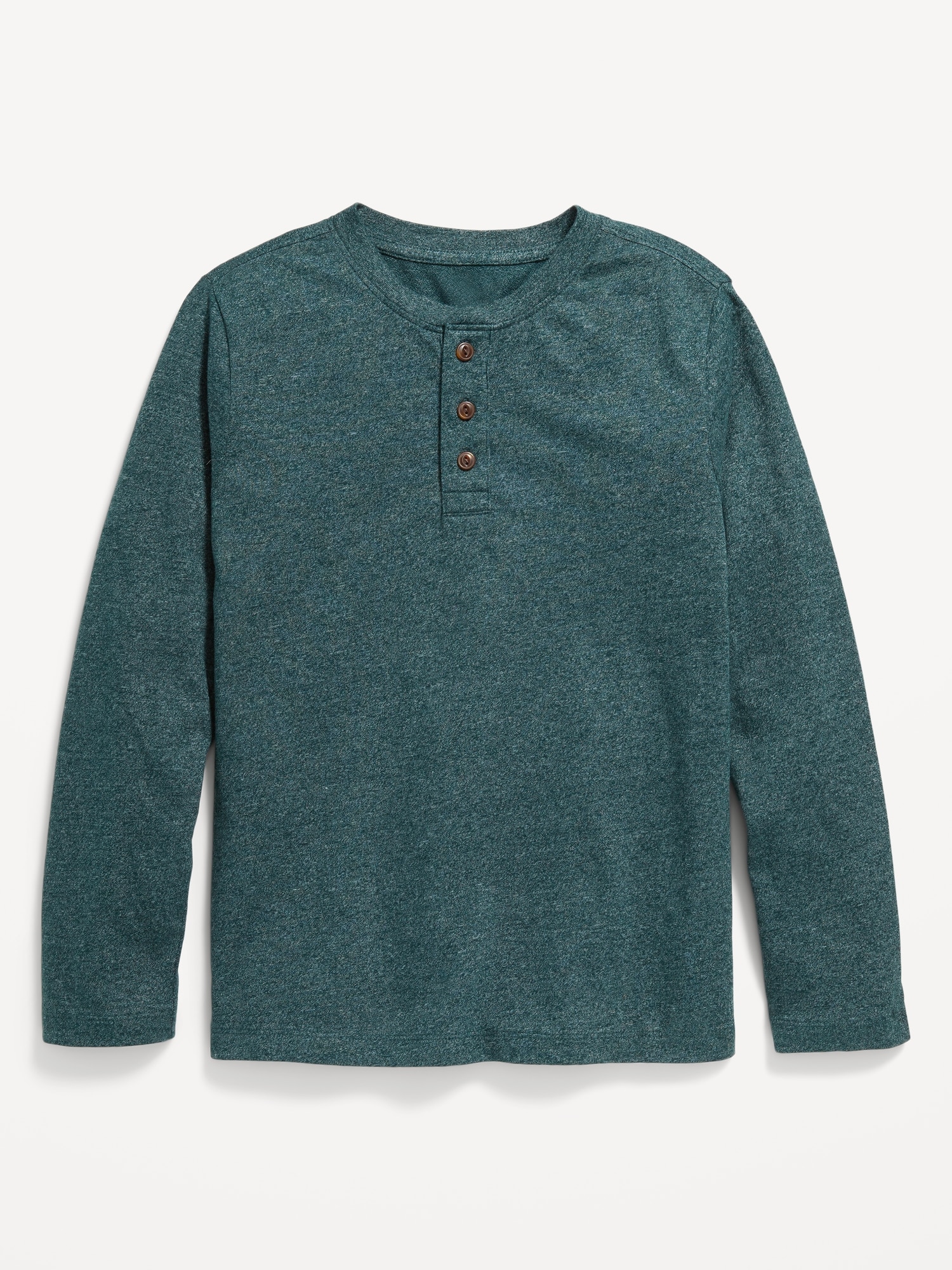 Softest Long-Sleeve Henley T-Shirt for Boys