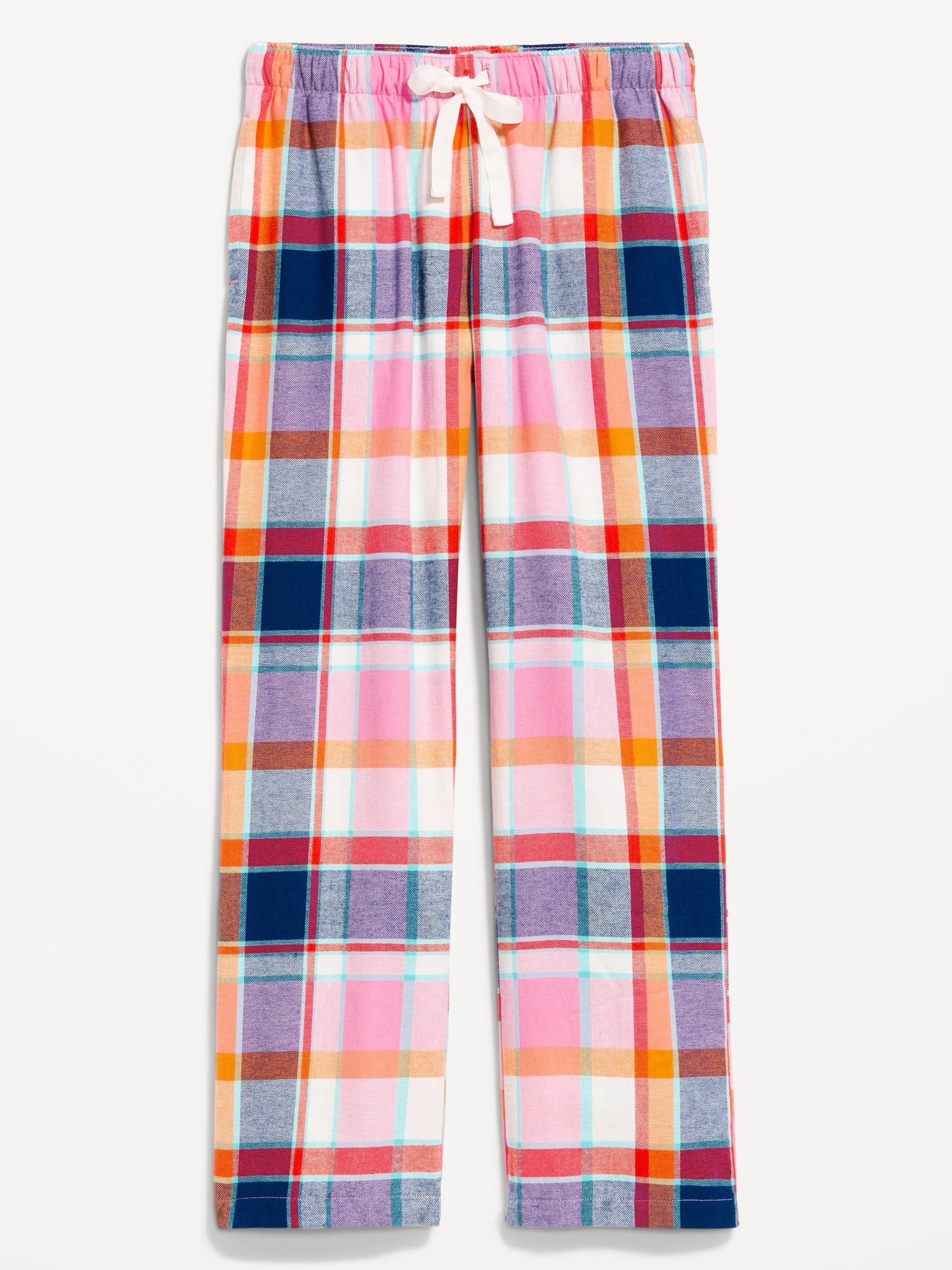 Mid-Rise Flannel Pajama Pants