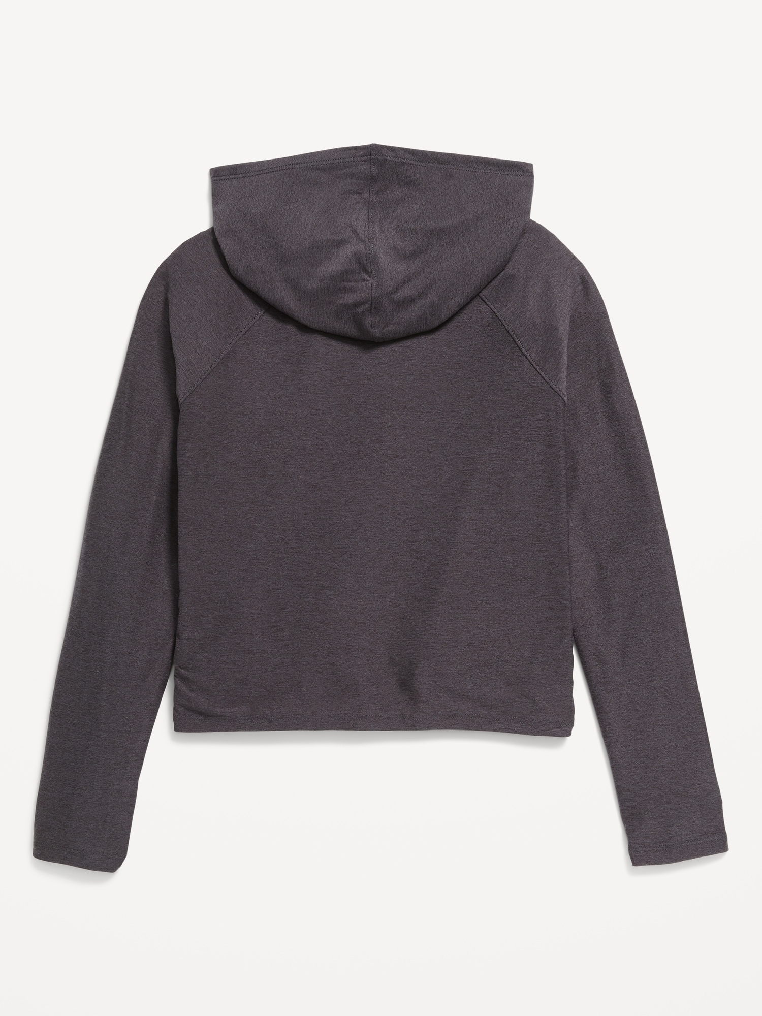 CloudMotion Side-Ruched Hoodie for Girls