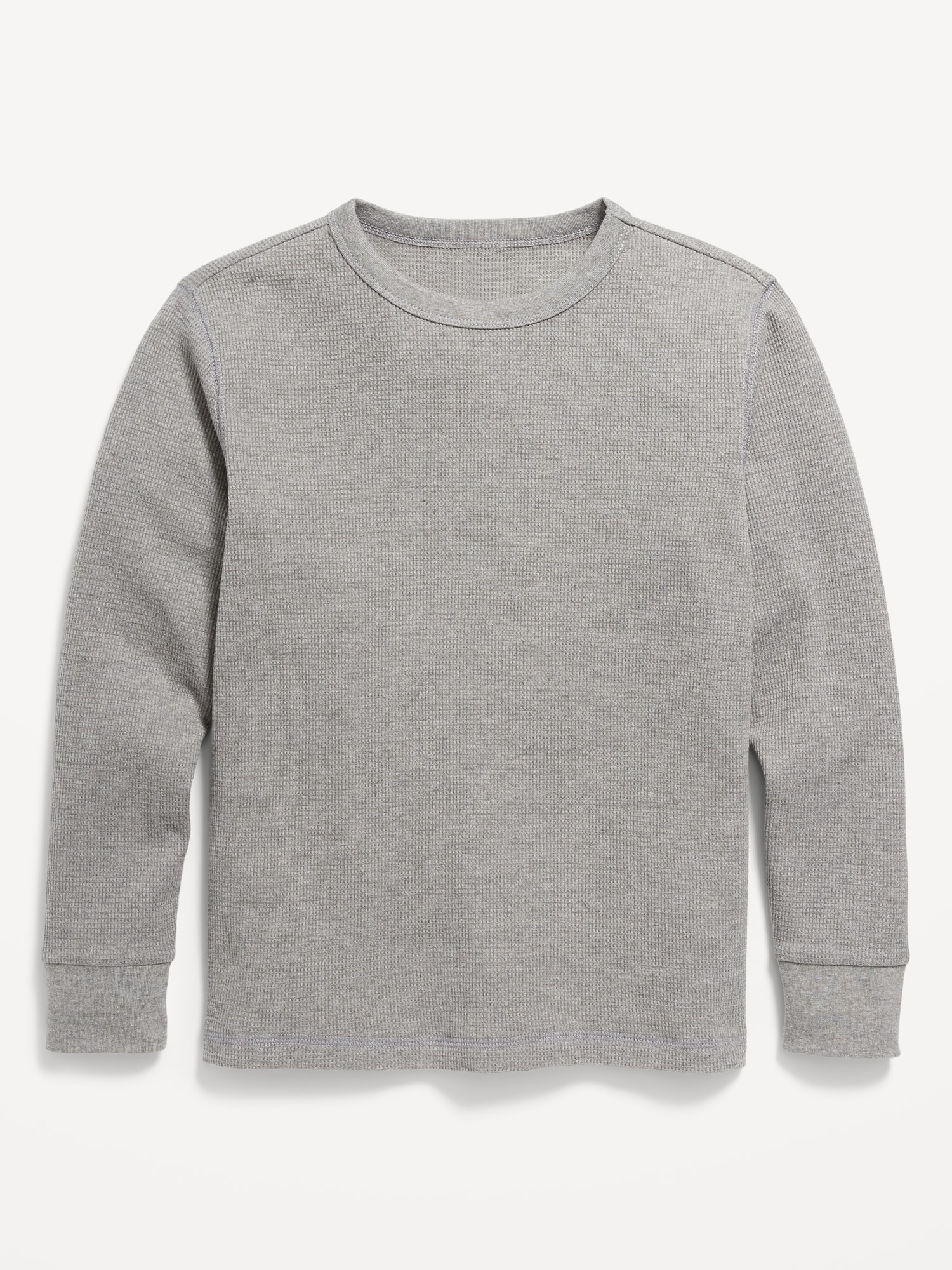 Long-Sleeve Thermal-Knit T-Shirt for Boys