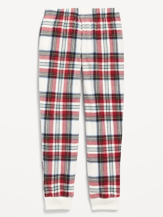 Voir une image plus grande du produit 2 de 3. Pantalon de pyjama en micromolleton à imprimé pour fille