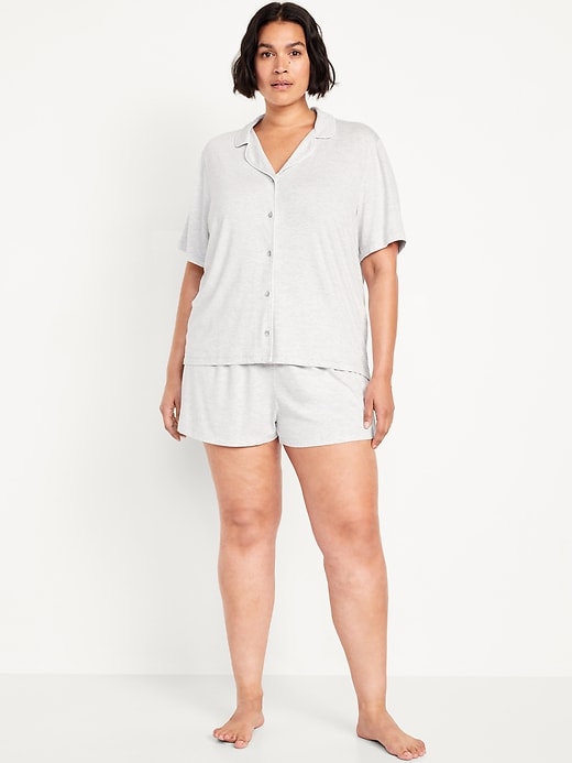 Image number 7 showing, Knit Jersey Pajama Short Set