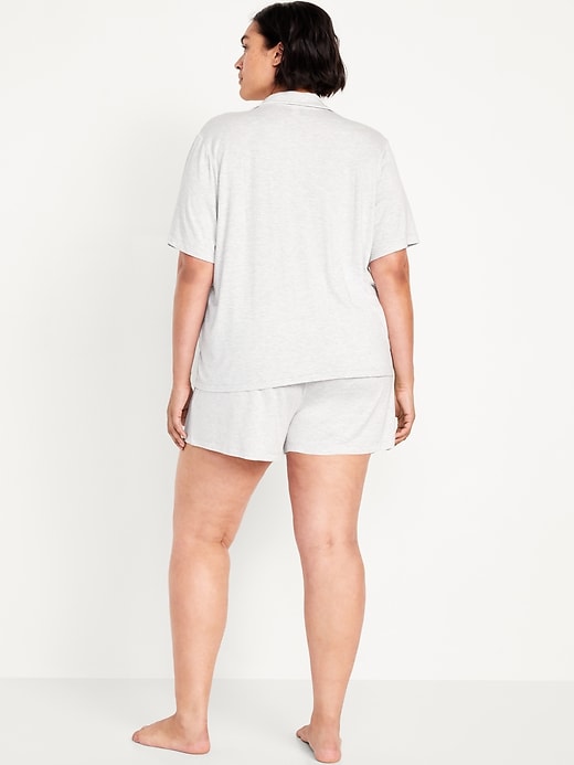 Image number 8 showing, Knit Jersey Pajama Short Set