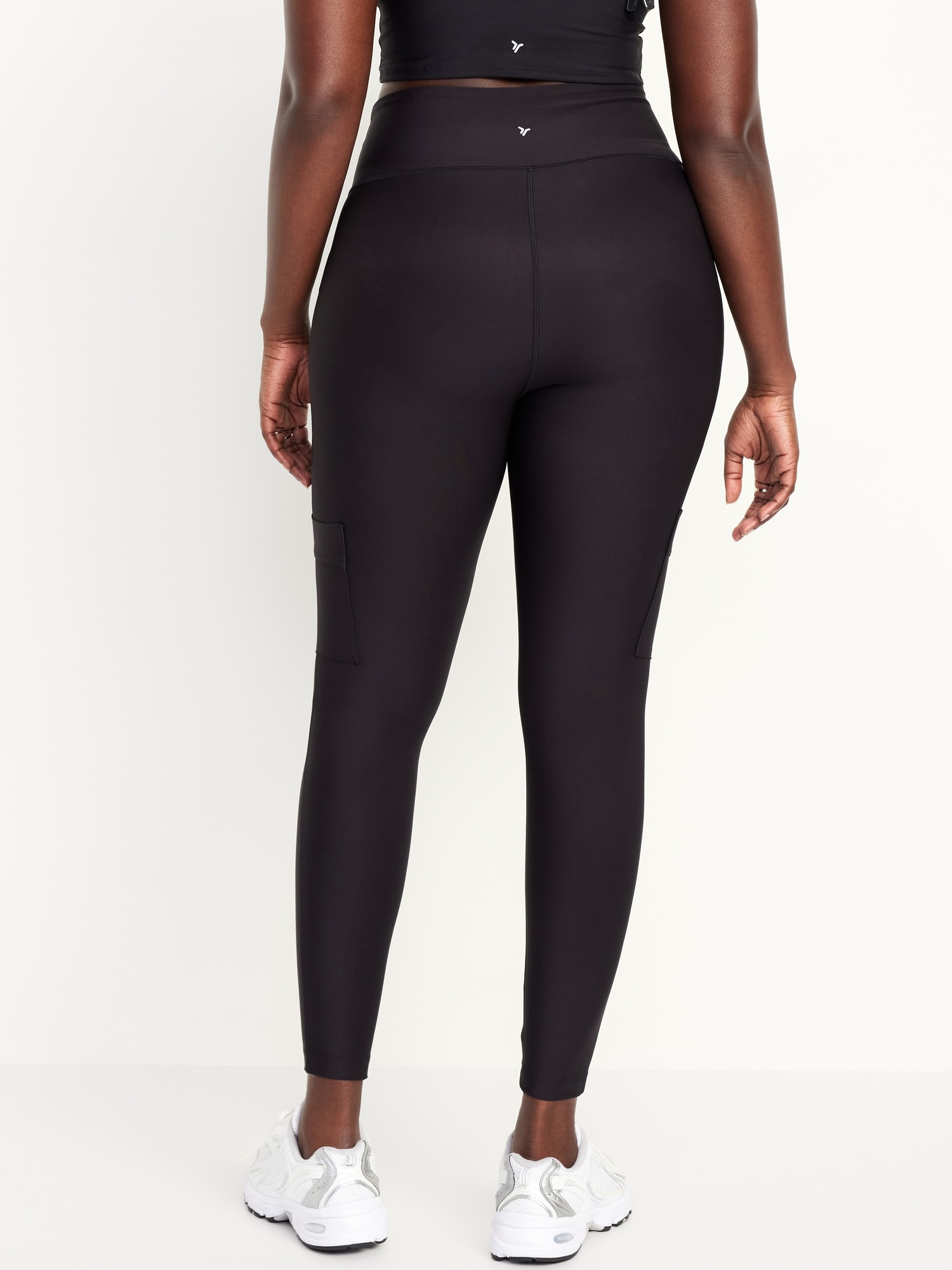 High-Waisted PowerSoft Cargo 7/8 Leggings