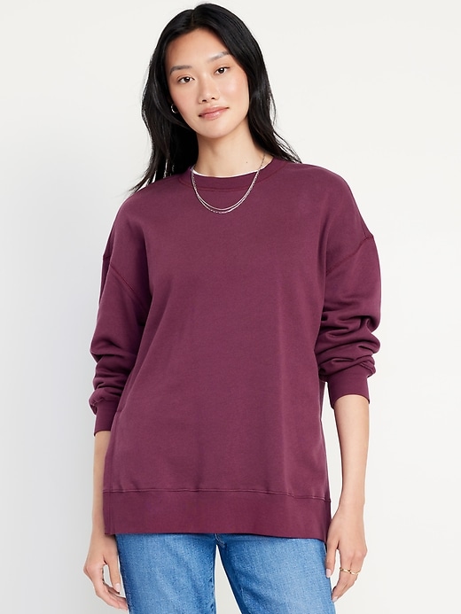 Image number 1 showing, SoComfy Relaxed Tunic Sweatshirt