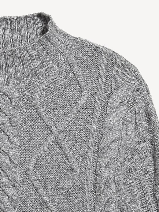 Image number 6 showing, SoSoft Crop Cable-Knit Sweater