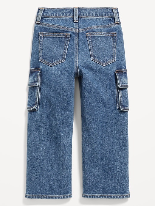 View large product image 2 of 3. Baggy Cargo Jeans for Toddler Boys