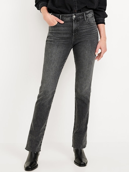 Image number 2 showing, High-Waisted Vintage Slim Jeans