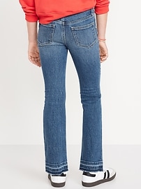 Image number 2 showing, High-Waisted Ripped Flare Jeans for Girls