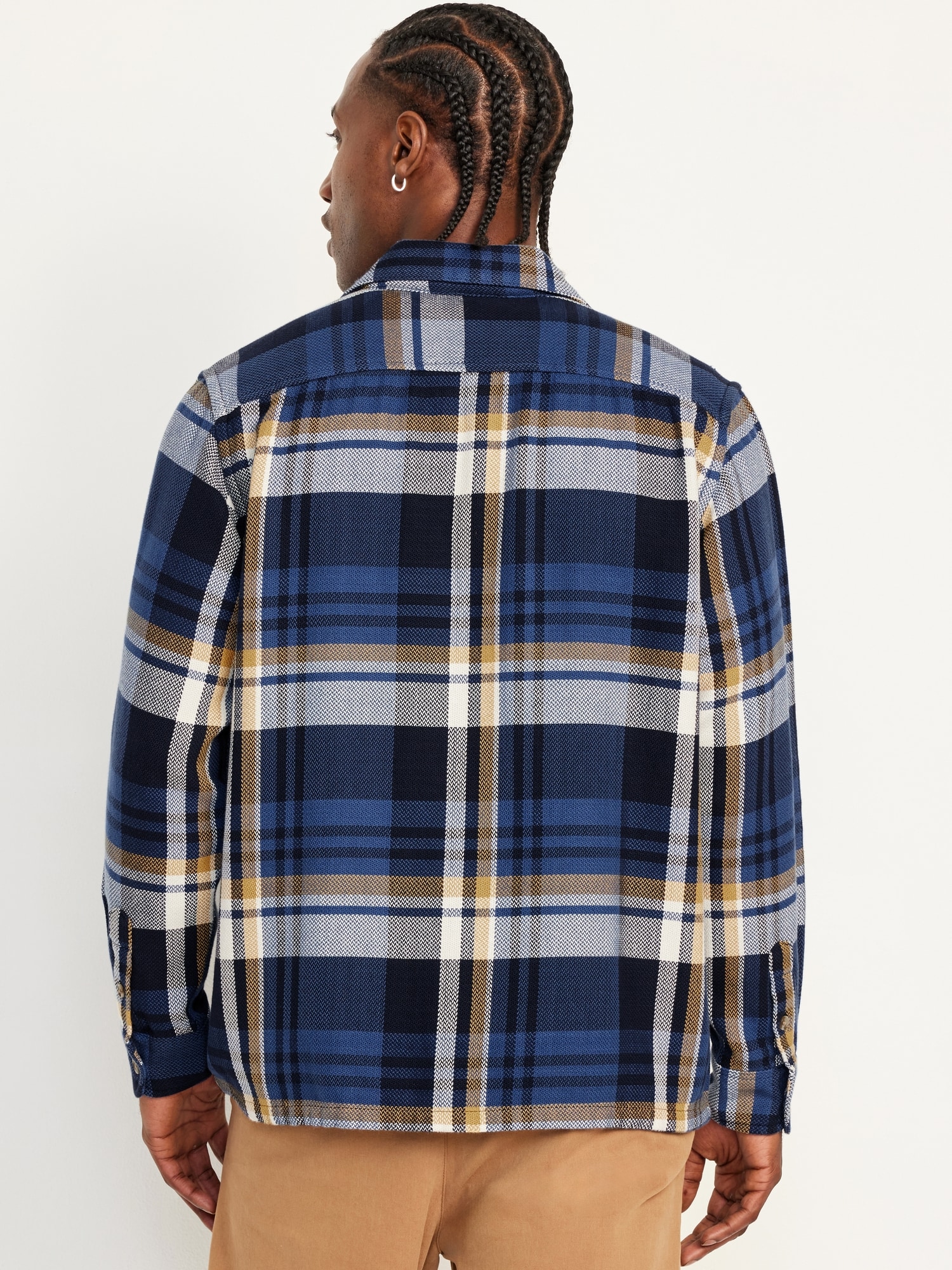 Heavyweight Plaid Flannel Shirt