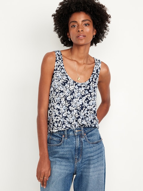 Sleeveless Shell Tank