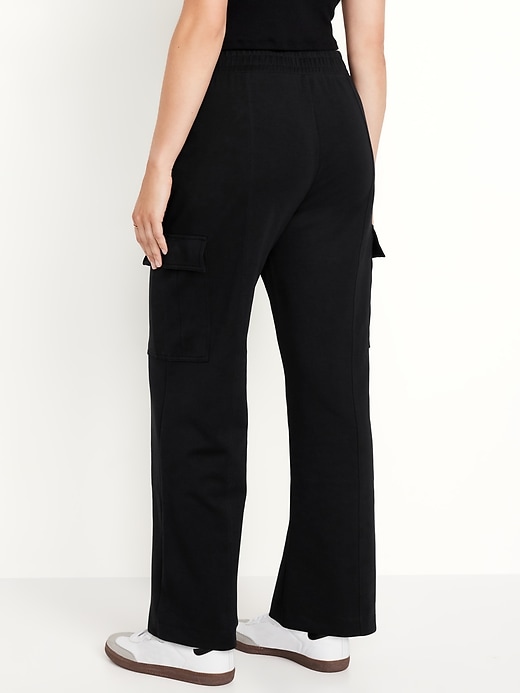 Image number 5 showing, High-Waisted Dynamic Fleece Cargo Pants