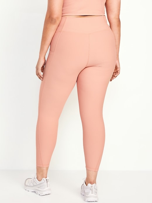 Image number 7 showing, High-Waisted PowerSoft Ribbed Leggings