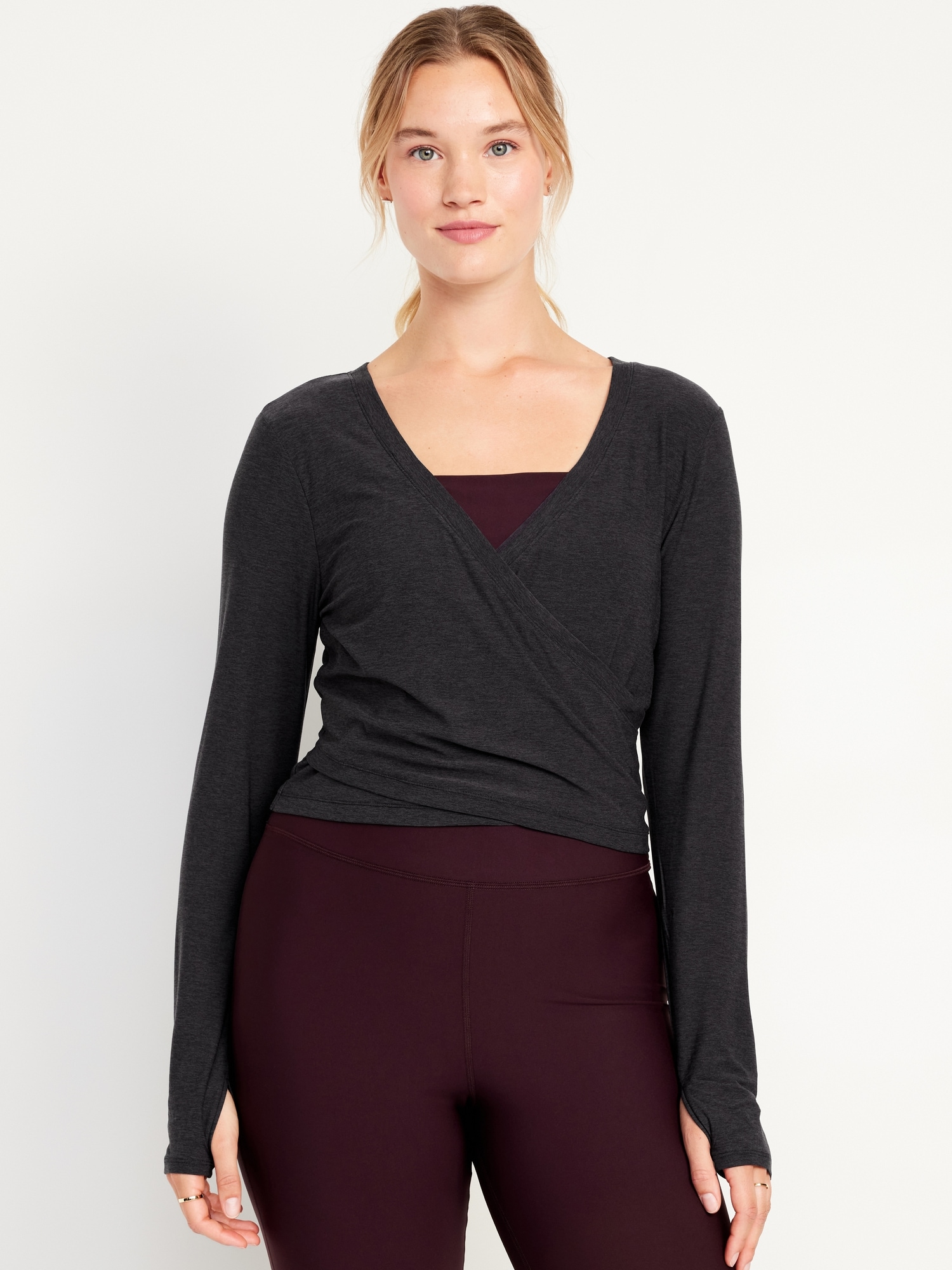 CloudMotion Wrap-Front Top