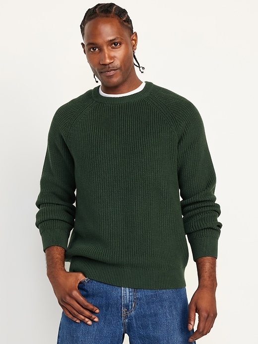 Image number 1 showing, Shaker-Stitch Sweater