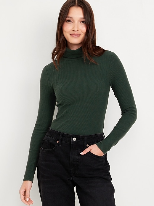 Image number 1 showing, Plush Turtleneck