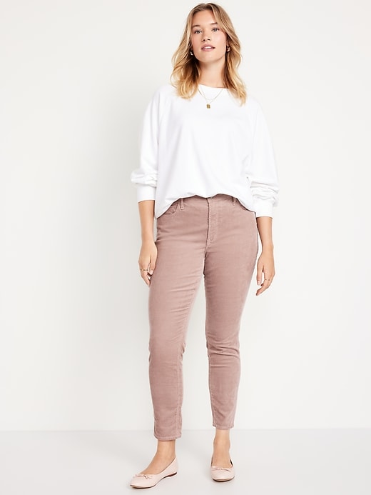 Image number 4 showing, High-Waisted Rockstar Super-Skinny Jeans