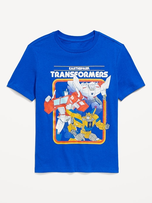 View large product image 1 of 2. Transformers™ Gender-Neutral Graphic T-Shirt for Kids