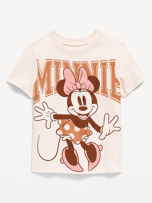 Voir une image plus grande du produit 1 de 2. T-shirt à imprimé Minnie Mouse de Disney&#169 pour toute-petite fille