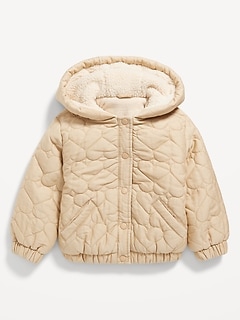 Toddler Girls Beige Coats Jackets Old Navy