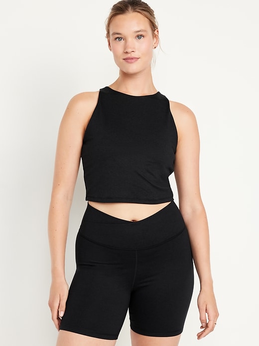 Image number 5 showing, CloudComfy High-Neck Longline Sports Bra