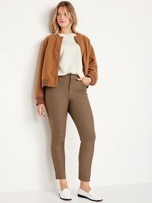 Image number 3 showing, High-Waisted Pixie Skinny Ankle Pants