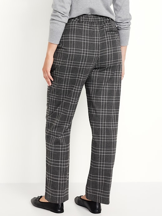 Image number 5 showing, Extra High-Waisted Taylor Relaxed Slim Trouser Pants