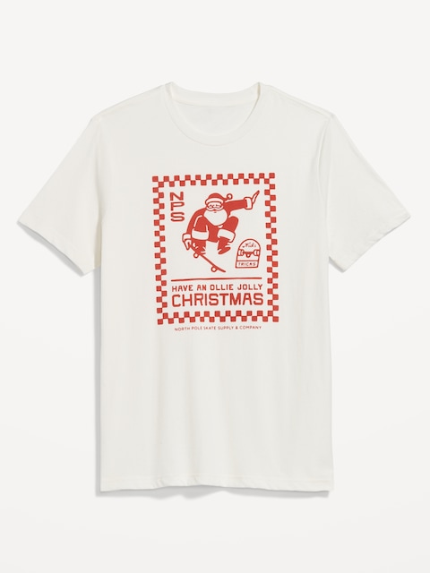 Holiday-Graphic T-Shirt for Men