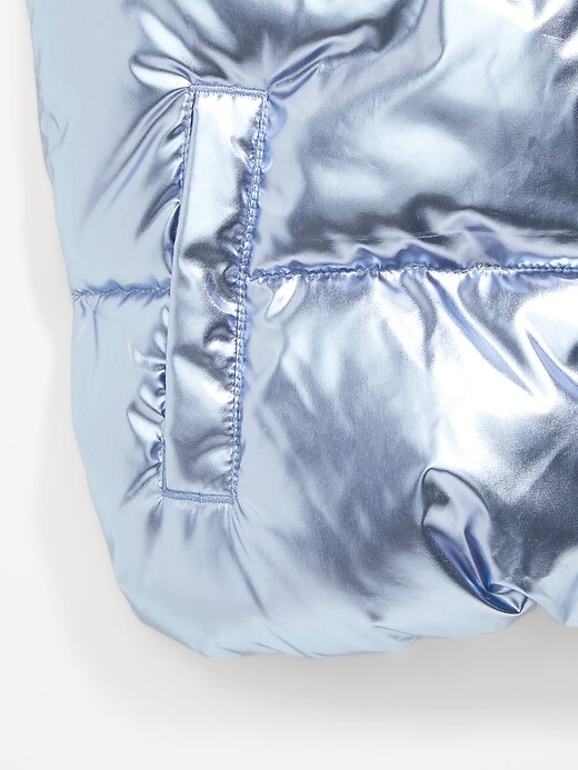 Girls silver vest hotsell