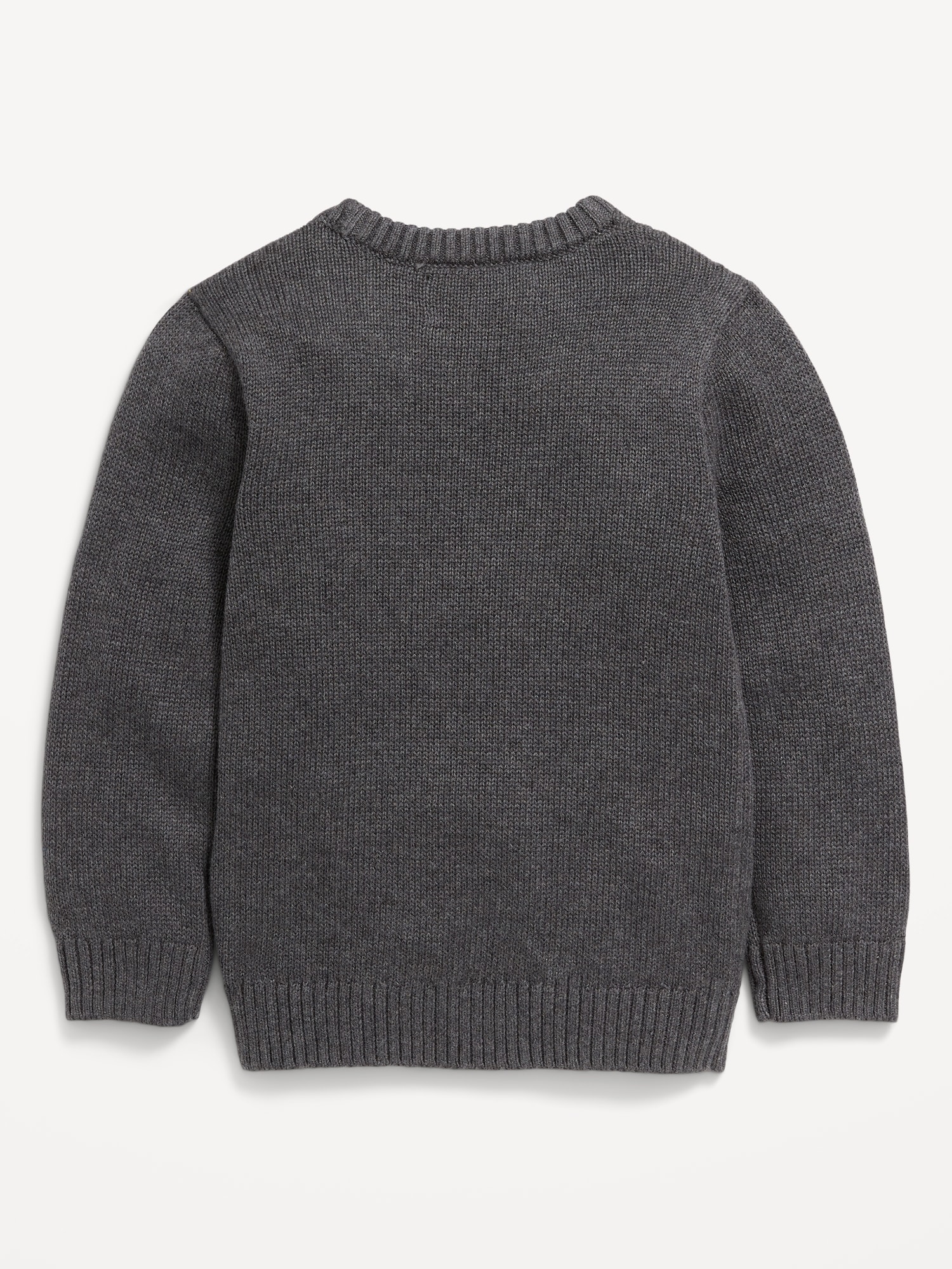 Crew-Neck Graphic Sweater for Toddler Boys