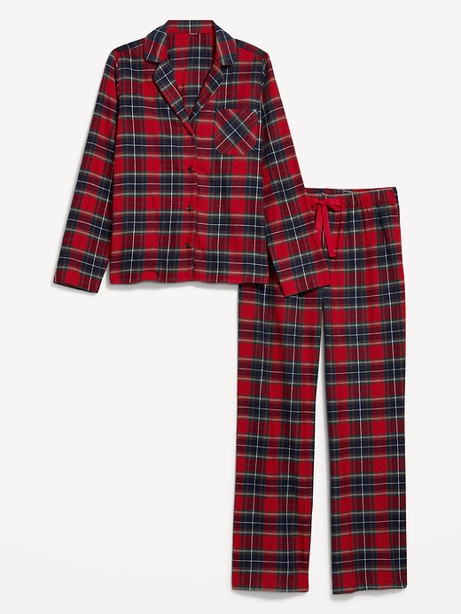 Image number 4 showing, Flannel Pajama Set for Women