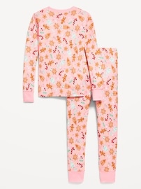 View large product image 3 of 4. Gender-Neutral Graphic Snug-Fit Pajama Set for Kids