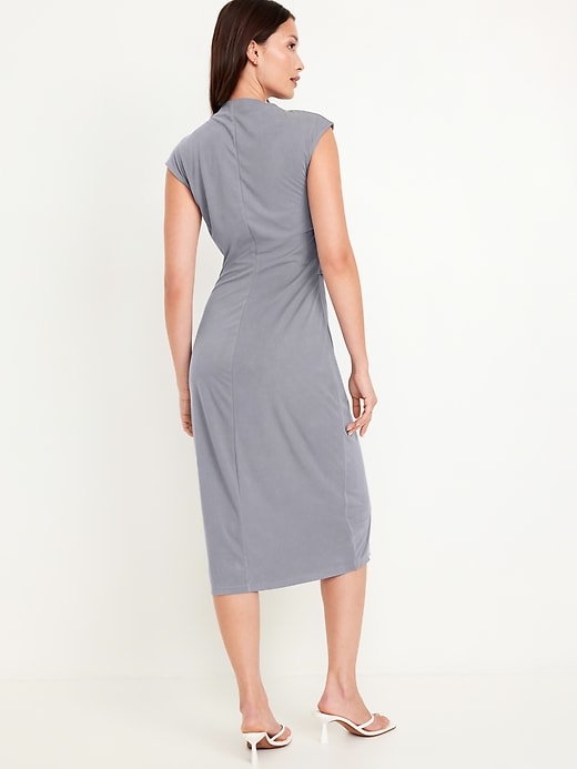 Image number 2 showing, Ruched Midi Dress