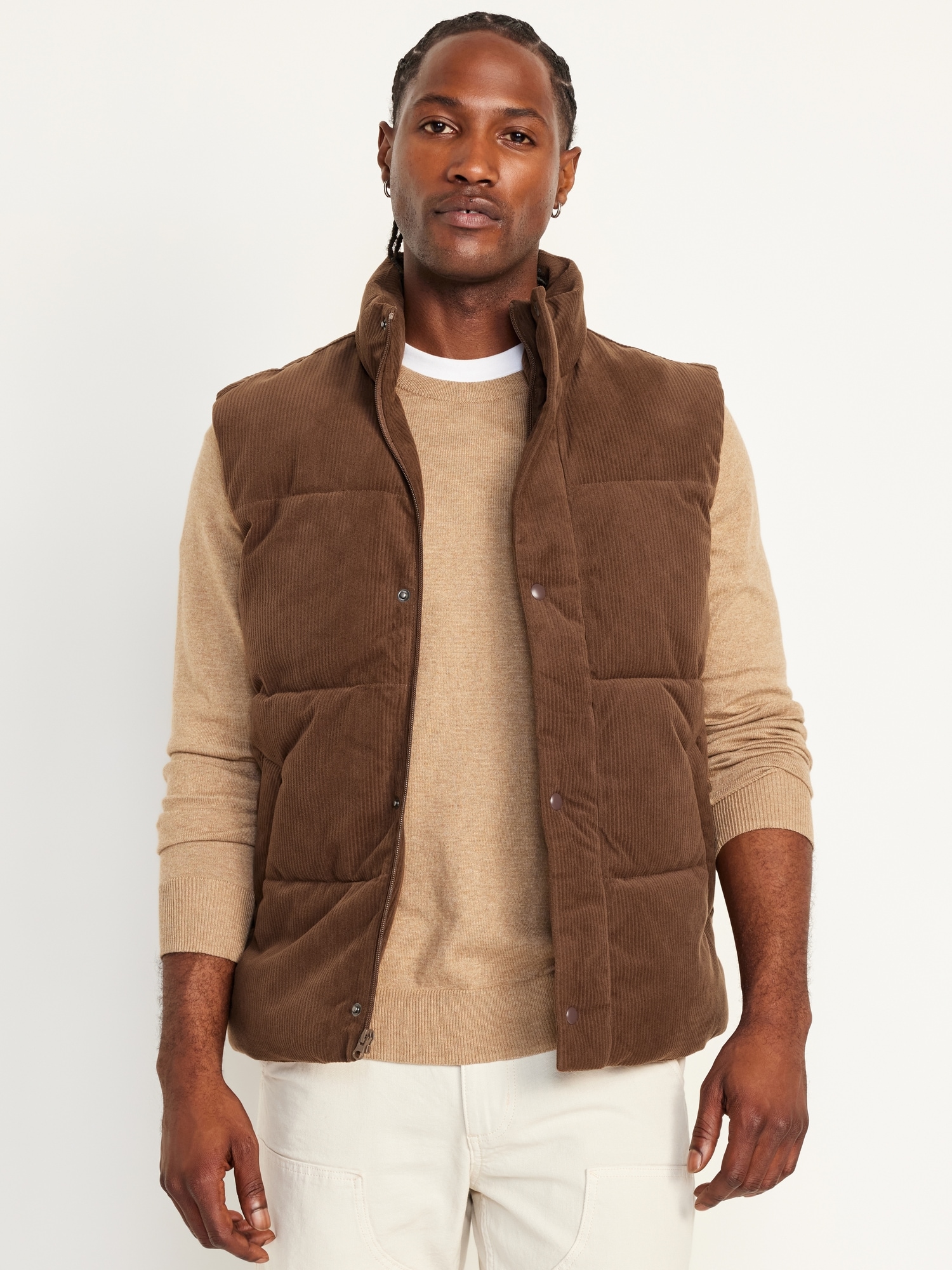 Gap mens down vest best sale