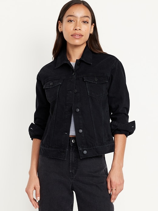 Image number 1 showing, Classic Jean Jacket for Women