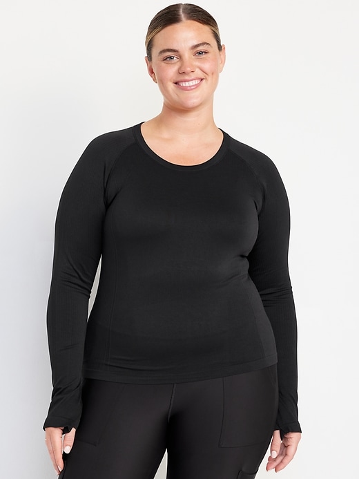 Image number 7 showing, Fitted Seamless Top