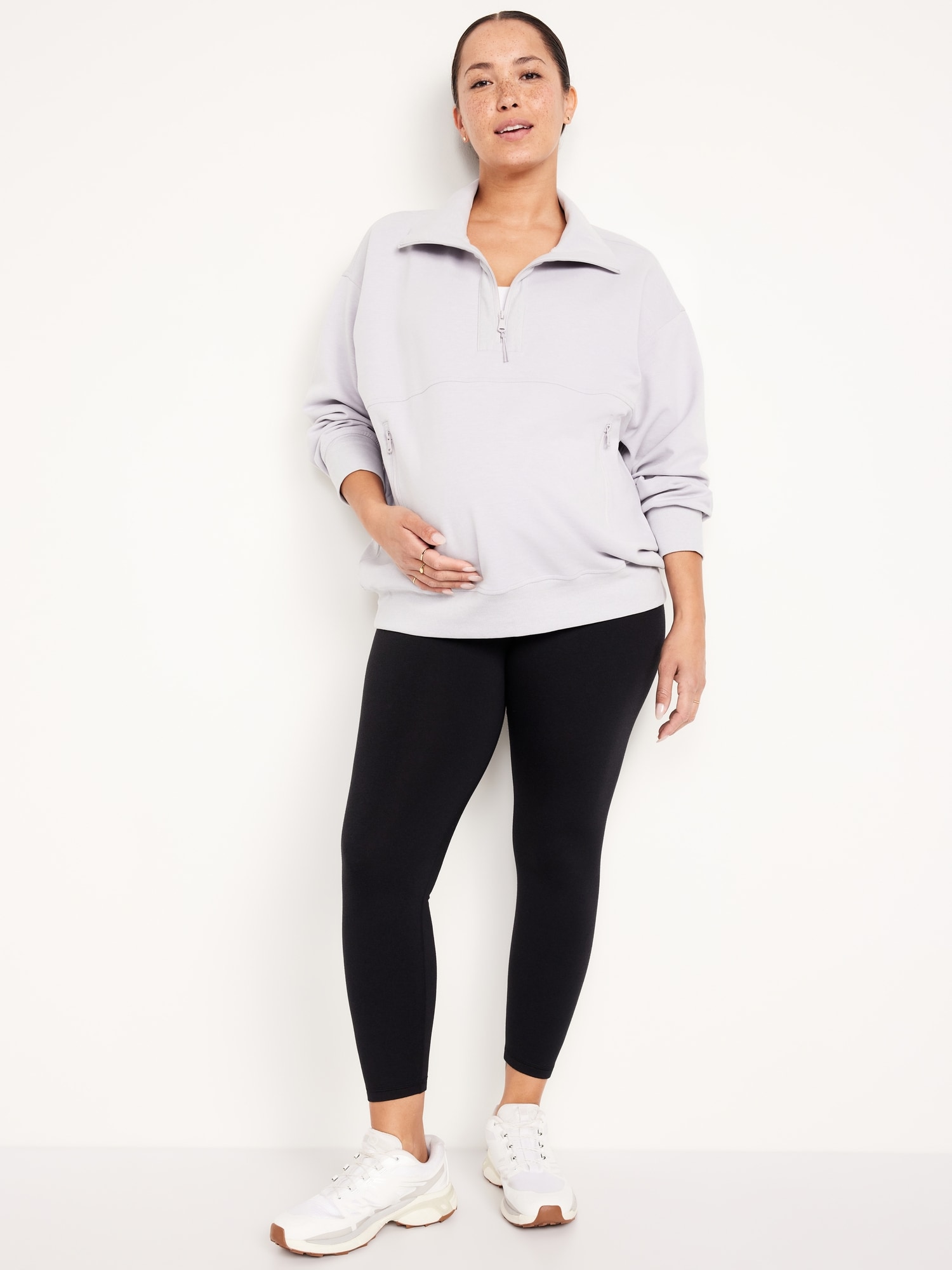 Maternity Full-Panel CloudComfy 7/8 Leggings