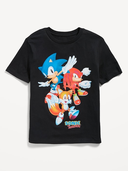 Voir une image plus grande du produit 2 de 2. T-shirt à imprimé Sonic The Hedgehog™ unisexe pour Enfant