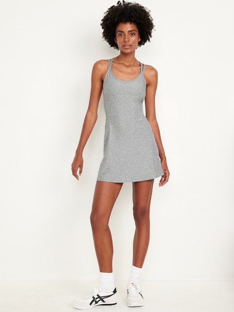 Robe de sport à bretelles NuageConfo - Gris Chiné