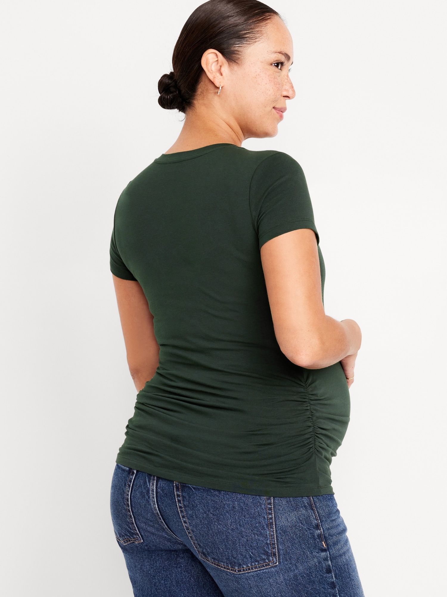 Maternity Crew Neck T-Shirt