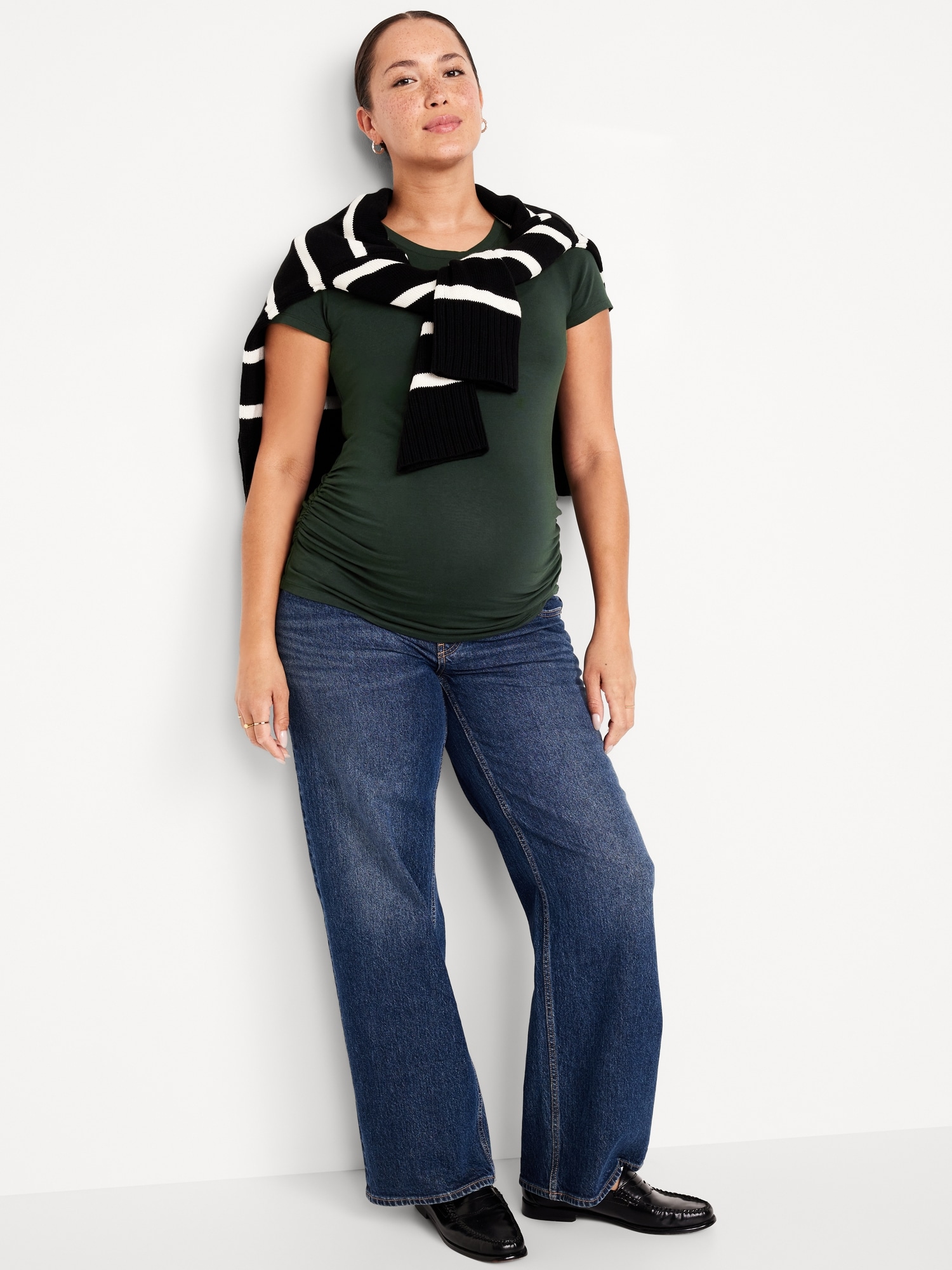 Maternity Crew Neck T-Shirt