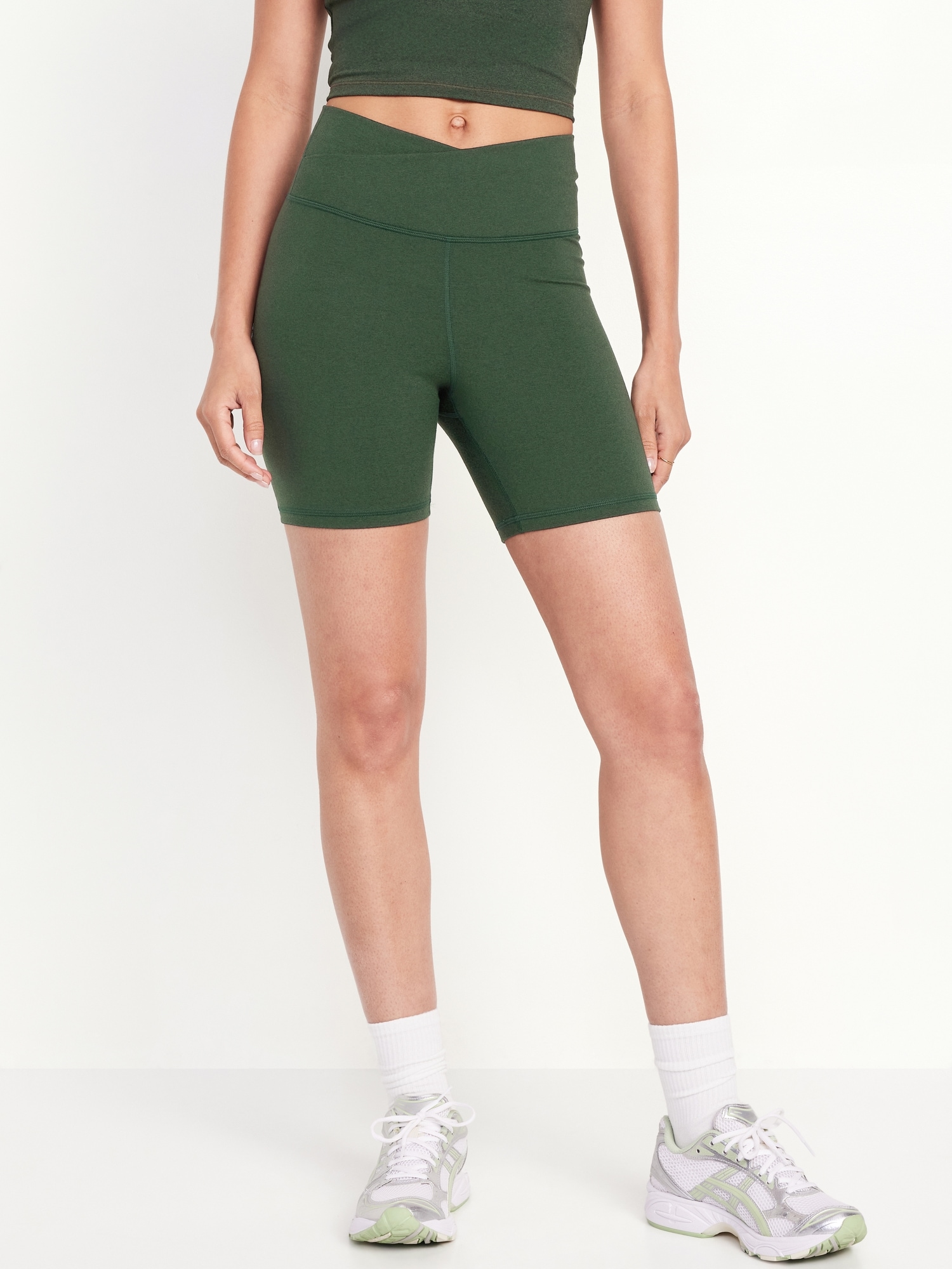 Extra High-Waisted CloudComfy Biker Shorts -- 6-inch inseam