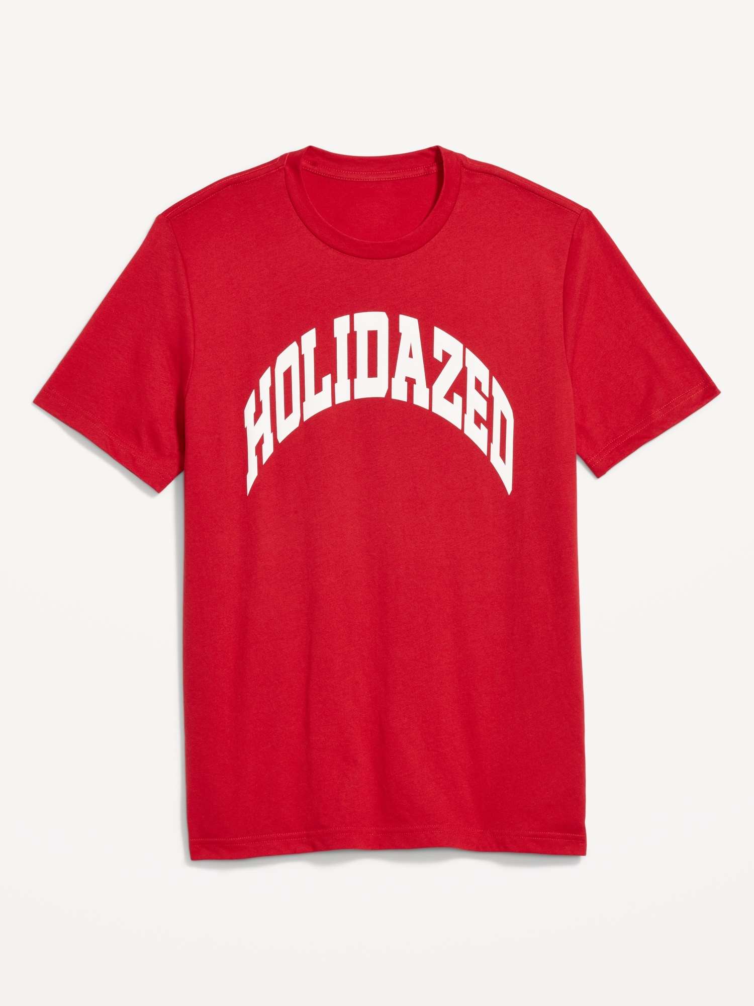 Holiday-Graphic T-Shirt - Red